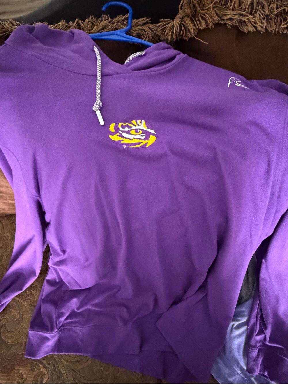 RHOBACK LSU Purple Tiger Hoodie